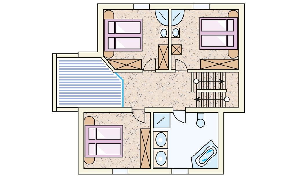 Chalet Muehle Längenfeld Værelse billede
